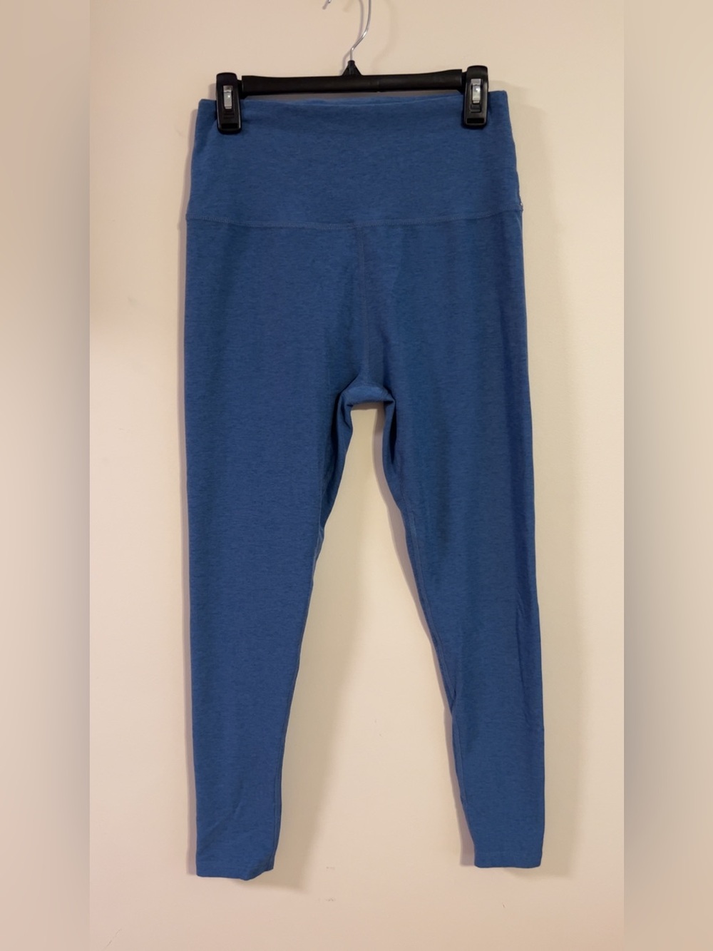 Beyond Yoga Women’s Spacedye Caught in the Midi High Waisted Leggings-Light Blue